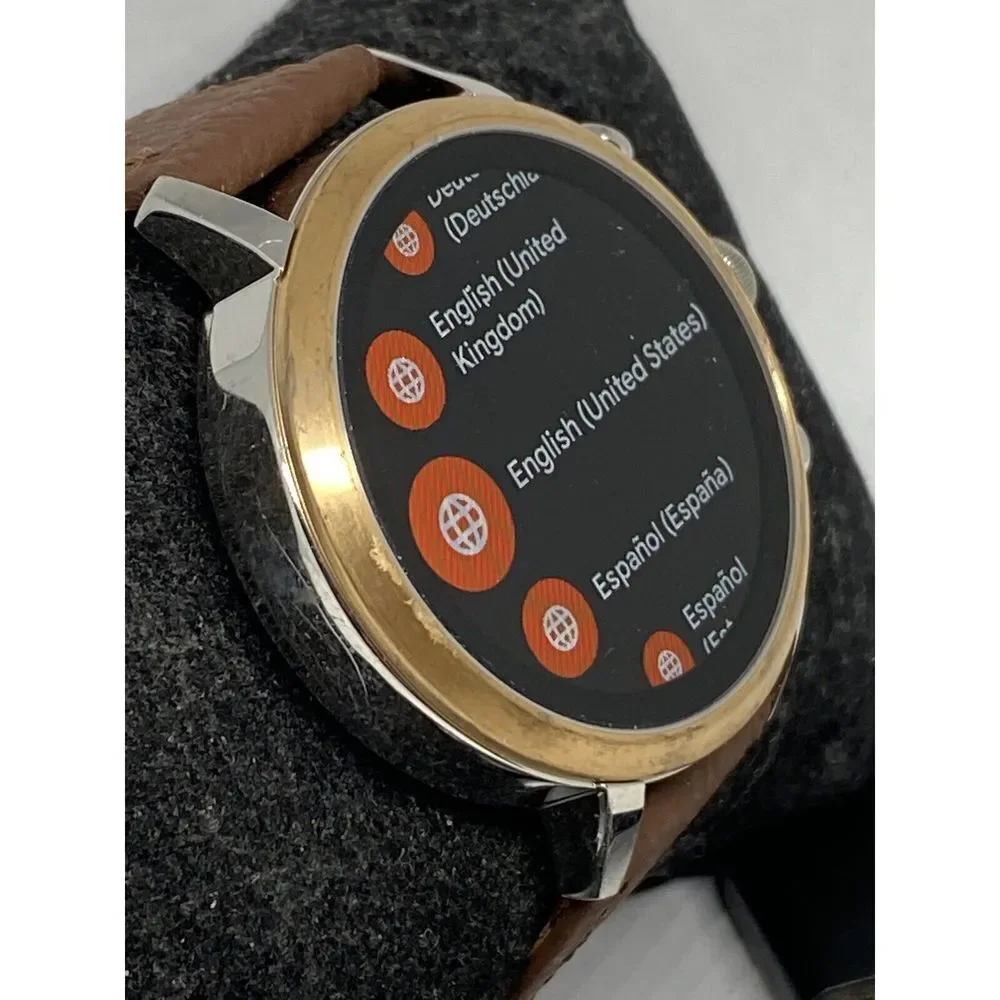 Fossil Gen 4 Authentic Digital Dial Smart Watch Custom Band FTW6016 LT359